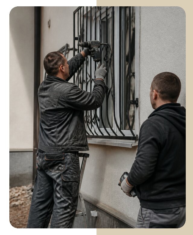 Установка наружных решеток в Губкине от 4977 р. | Дверной